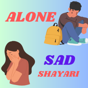 alone sad shayari